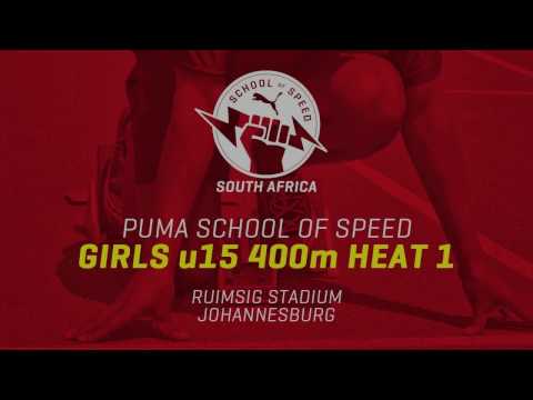 Girls 15 400m Heat 1