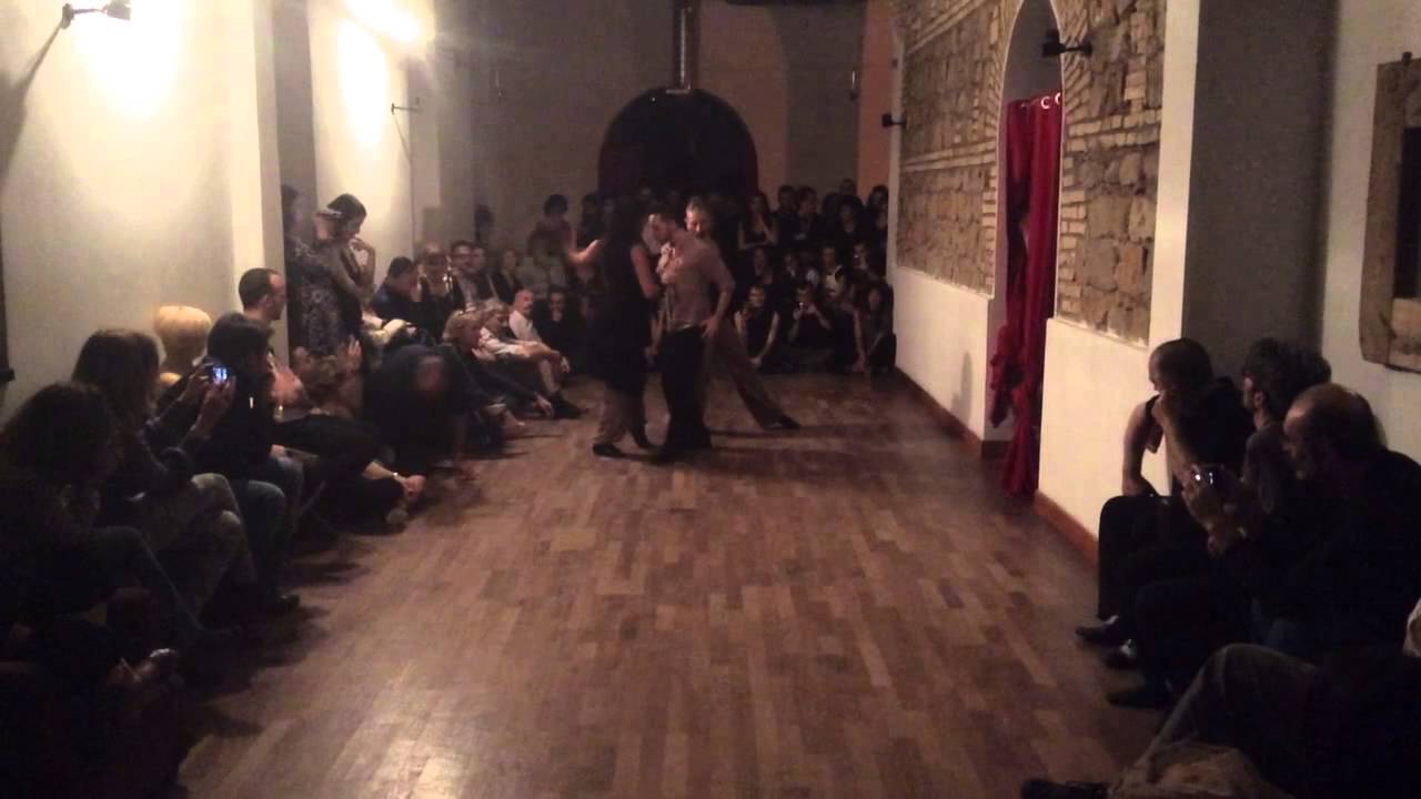 Cristiano Bramani, Walter Venturini y Natalia Ochoa - Roma Italia