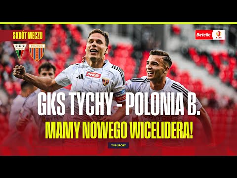 SUMMARY: GKS TYCHY - POLONIA BYTOM. WE HAVE A NEW RUNNER-UP IN THE BETCLIC 1ST LEAGUE!