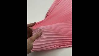 91001 Плиссе цвет Розовый 100 см (1 деталь) на YouTube
