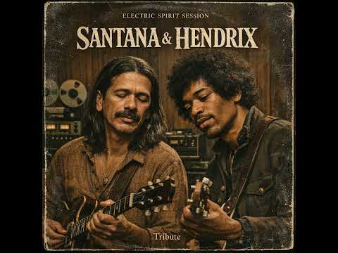 Santana & Hendrix – Lost Tape Tribute | Rare Psychedelic Blues Rock Guitar Session