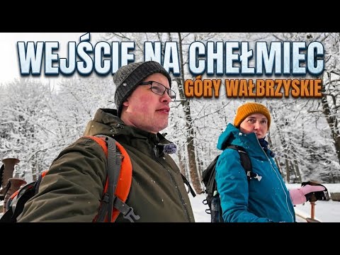 CHEŁMIEC ZIMĄ: Tak to wygląda! ❄️ Góry Wałbrzyskie