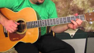 Stuck in the Middle with you- Stealers Wheel - Easy Songs on Acoustic Guitar - Lessons - beginner -