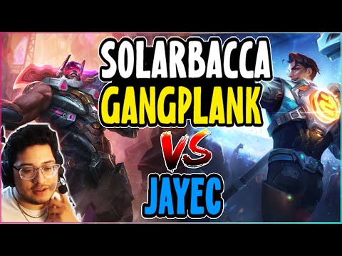 SOLARBACCA Gangplank Vs Jayce Top - NA Challenger - Patch 14.9