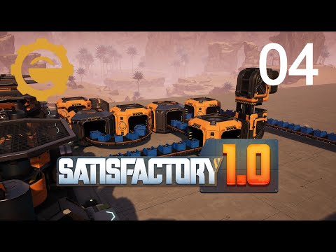 Satisfactory 04 - Building up the Phase 1 factory