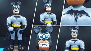 Making FREDDY FAZBEAR mix Batman Superhero 🎪 FNAF Superhero Clay Figure