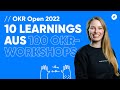 10 Learnings Aus 100 OKR Workshops