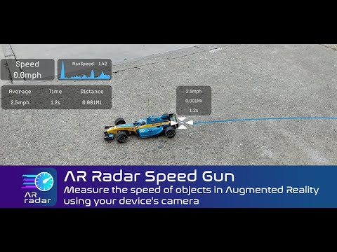 AR Radar Speed Gun Video