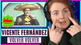 Vocal Coach reacts to Vicente Fernández - Volver Volver