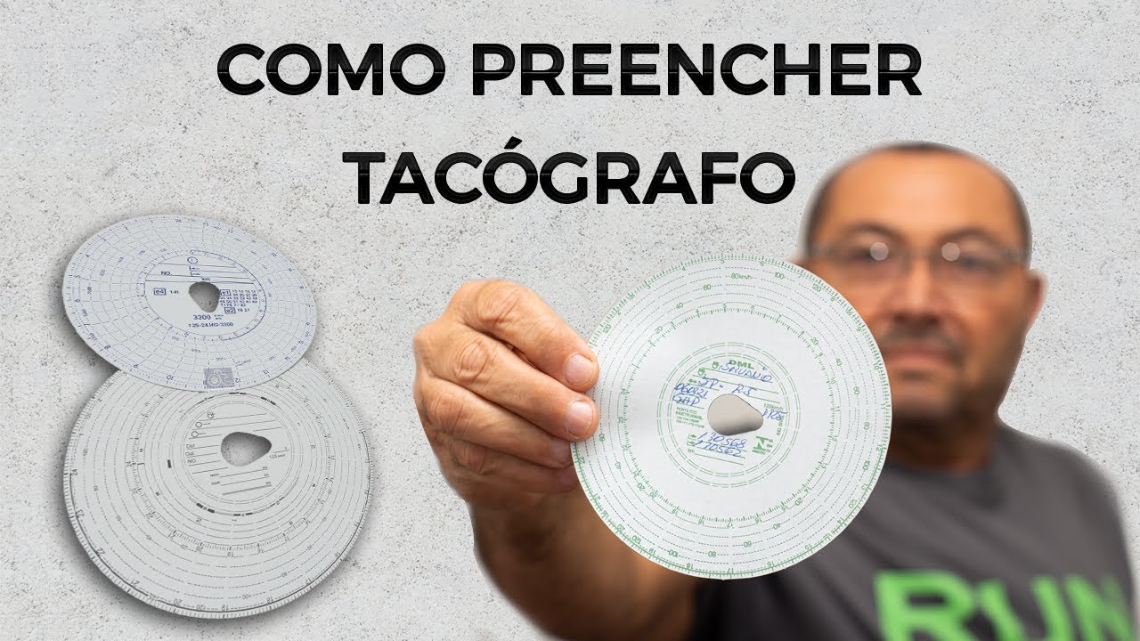 Disco de Tacógrafo Diário - Como preencher e pra que serve?
