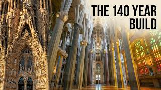 Inside the stunning Sagrada Familia - Barcelona | Full Tour in 8K (exterior & in