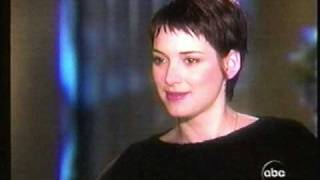 Winona Ryder interviewed, part 1 (1999) Very candid