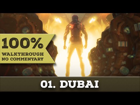 Deus Ex: Mankind Divided Walkthrough (Pacifist,All Collectibles) part 1 DUBAI