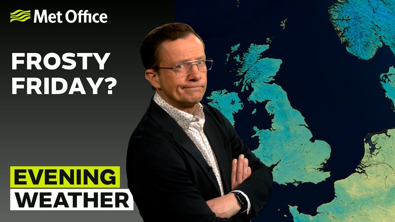 09/04/2026 - Skies clearing overnight - Evening Weather Forecast UK – Met Office Weather