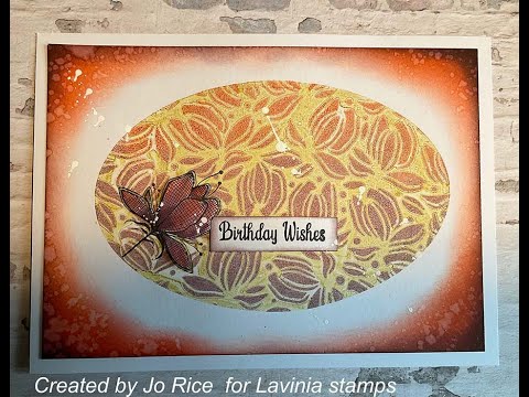 Lilium Petals by Jo Rice - A Lavinia Stamps Tutorial