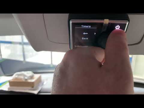 How to use the Webasto Diesel Heater, with Display