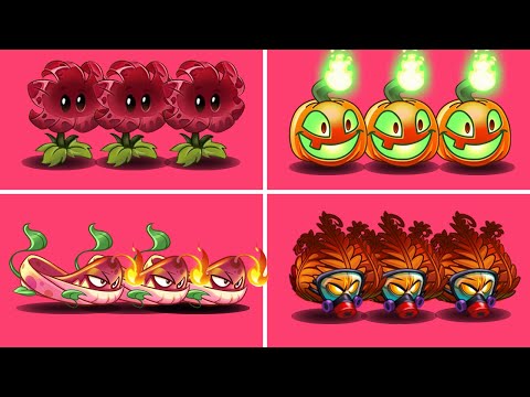 4 Best FIRE Plants Battlez - Who Will Win? -  PvZ 2 Team Plant