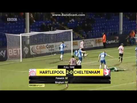 Hartlepool United 2-0 Cheltenham Town - 10th January 2015
