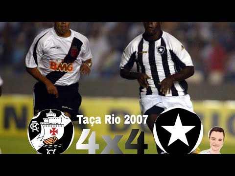Grandes clássicos #10 Botafogo 4 x 4 Semifinal Taça Rio 2007