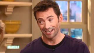 Hugh Jackman&#39;s Most Embarrassing Moment⎢Hugh Jackman⎢Martha Stewart