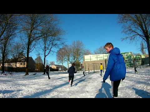 SC Emmeloord JO13-1 | Sneeuwvoetbal | Daan POV | 2021