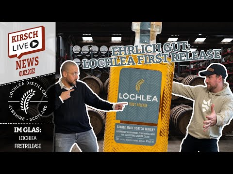 Digitale Release Party: Die erste Abfüllung der Lochlea Distilllery ist da!