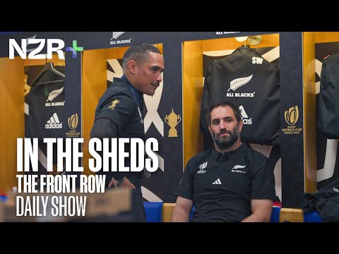 In the sheds after RWC final heartbreak | #NZLvRSA | Front Row Daily Show