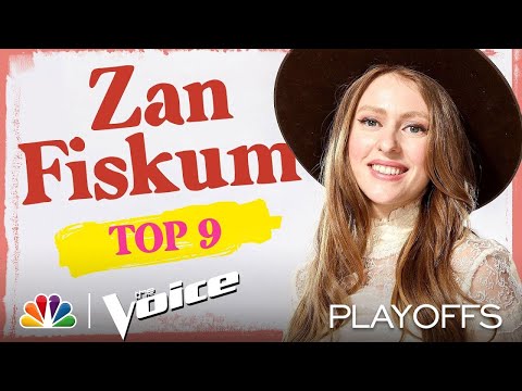 Zan Fiskum Sings Camila Cabello's "Never Be the Same" - The Voice Top 9 Performances 2020