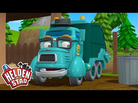 De vuilniswagen | Helden van de Stad | Nederlands | Volledige Afleveringen | Voertuigen