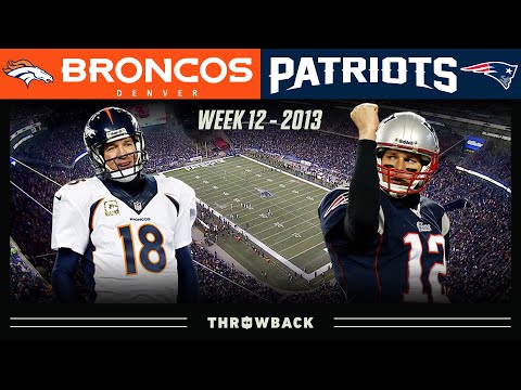 Brady's EPIC 24-Point Comeback vs Manning! (Broncos vs. Patriots Week 12, 2013)