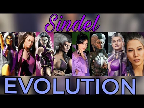 Sindel Evolution (1995-2023) #MortalKombat1 #Sindel