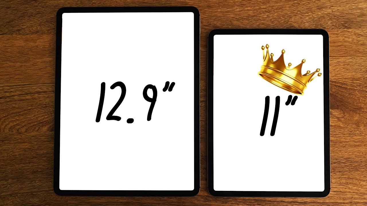 Why I'll ALWAYS choose the 11" iPad Pro over the 12.9" iPad Pro...