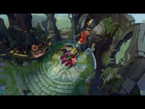 Fiora killing Cho'gath in his base. [URF]