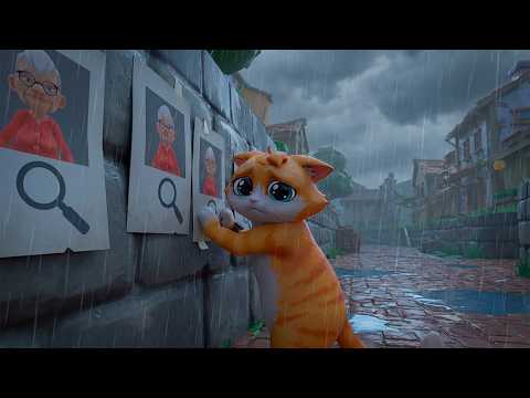 😿 ¡LA ABUELA DESAPARECIÓ Y ME QUEDÉ SOLO! (I AM CAT VR)