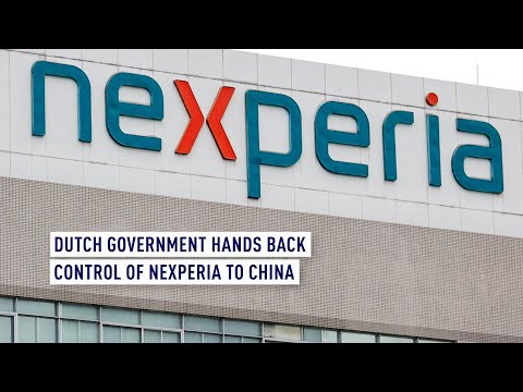 Dutch government hands back control of Nexperia to China