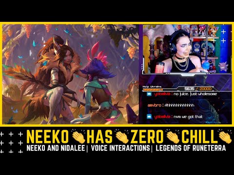 Dinka Kay REACTS: Neeko & Nidalee Special Interactions | Legends of Runeterra
