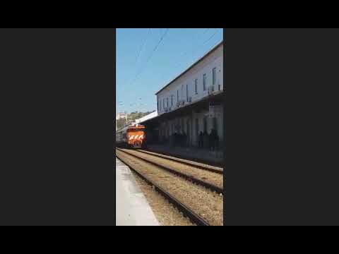 Marcha/Ensaio formação de maquinistas CP 2601 Estação de Coimbra B
