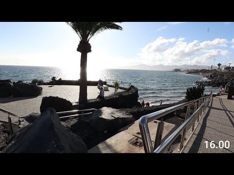 WOW FINALLY SUNSHINE WHAT A GREAT DAY!!!! LANZAROTE SPAIN