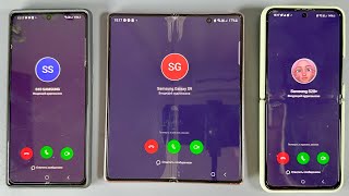Tam Tam Incoming Calls Samsung Galaxy Fold vs Note 20 Samsung vs Galaxy Z Flip 3 Outgoing Calling
