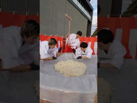 【もちつき】よいしょはいよいよい