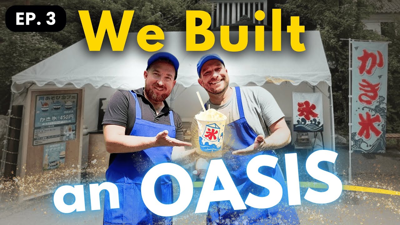 We Opened a Shaved Ice Stand in Rural Japan