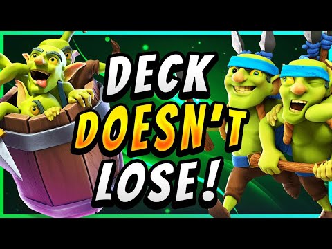 MY *NEW* LOG BAIT DECK COUNTERS THE META! — Clash Royale