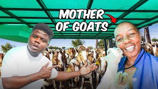 She is a Teacher & A Mother Of GOATs In Lesotho 🇱🇸