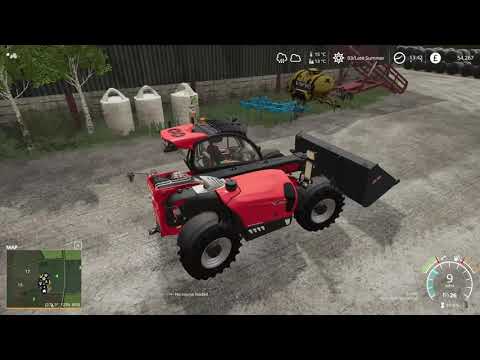 BALE CARTING AND SLURRY SPREADING. Farming Simulator 19 Timelapse - Dalton Valley Farm Seasons Ep6