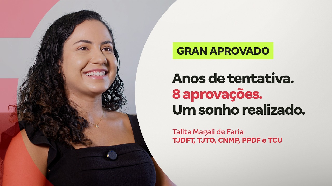 6 anos de estudos e persistência até conquistar a aprovação no TCU