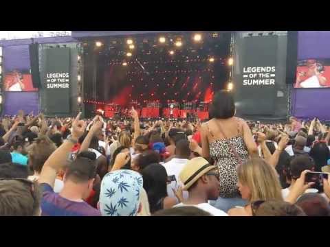 Holy Grail Jay-Z feat Justin Timberlake Live at Wireless Festival 2013 Legends of the Summer