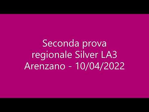 Seconda Prova Campionato Individuale Regionale Silver GAF 2022 LA3