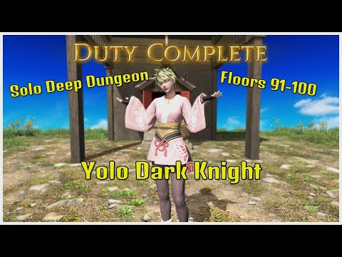 FFXIV HoH 91-100 Solo Drk w/Text Commentary