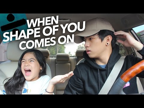 エド・シーランの "シェイプ・オブ・ユー "がオンになったら｜ランズ＆ナイアナ (When "Shape Of You" By Ed Sheeran Comes On | Ranz and Niana)