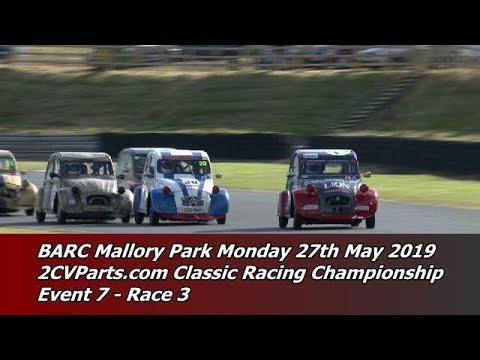 BARC 2CVParts.com Classic Racing Championship Mallory Park 27th May 2019